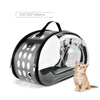 Foldable Cat Bag Breathable Portable Pet Carrier Bag Outdoor Travel Handbag for Cat Dog