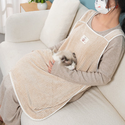 Cat Petting Apron Holding Cat Overclothes Pets Immunity Lint Pet Products