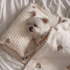 Fashion Square Mat Removable And Washable Dog Bed